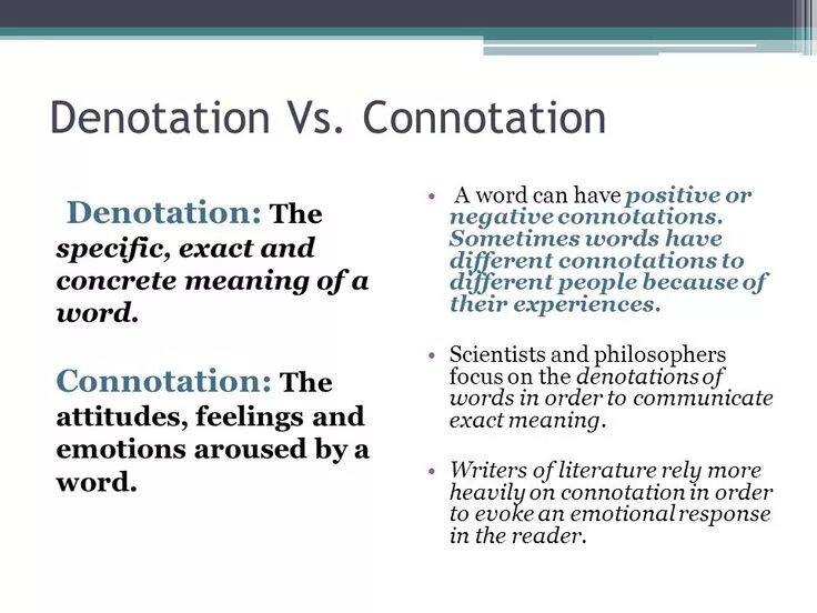 What is meaning reading answers. Denotation and connotation. denotation and connotation meaning. connotations of words. connotation and denotation examples.