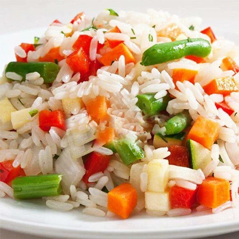 Рис с овощами в кастрюле рецепт