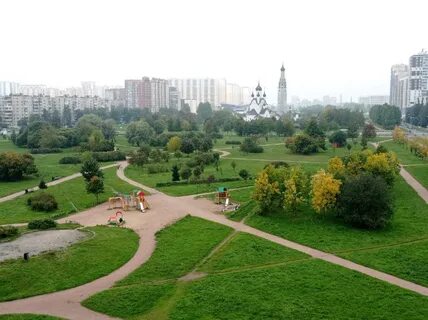 Комсомольский проспект парк