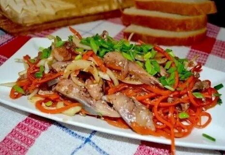 Селедка по корейски