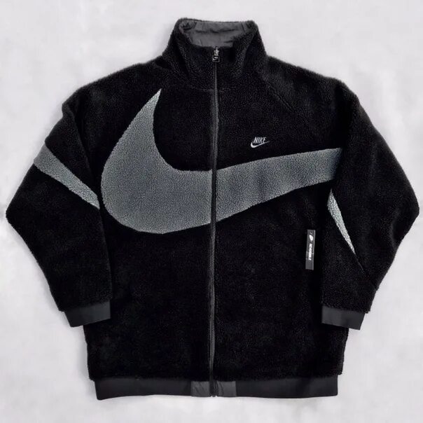 Плюшевая куртка найк. Шерпа Nike Swoosh. Nike Sherpa Fleece Jacket. Nike Swoosh Jacket Fleece. Куртка шерпа Swoosh.