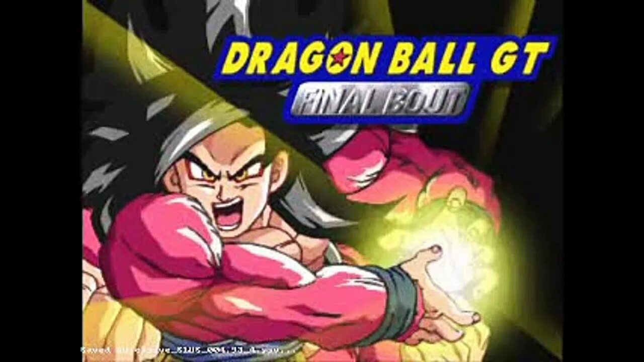 Dragon Ball gt Final bout ps1. Dragon Ball gt Final bout. Dragon Ball Final Remastered Gods. Титульный экран в Dragon Ball gt: Final bout.