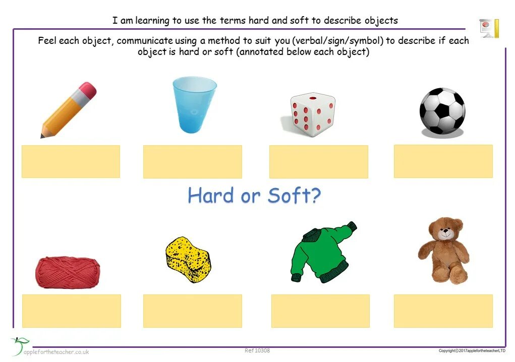 Object each. Hard soft worksheet. hard soft objects worksheets. soft с worksheets. hard soft flashcards for kids.