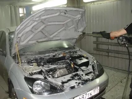Мойка двигателя самому