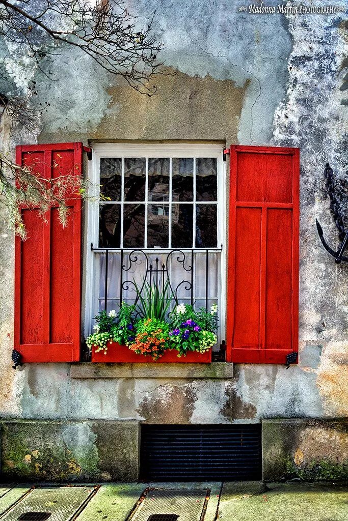 Red window