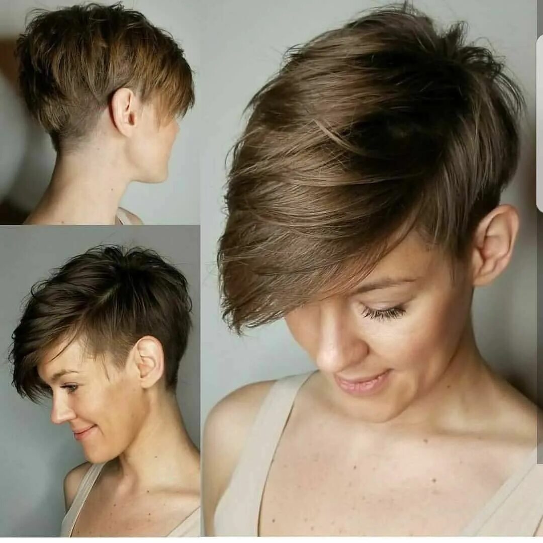Пин на доске color y cortes de cabello Короткие стрижки, Идеи причесок, Прически