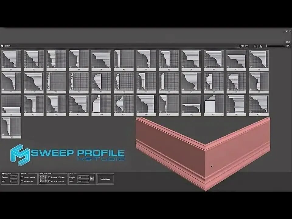Sweep 3d max. Sweep profile. 3d max sweep. модификатор свип. sweep profile 3ds max.