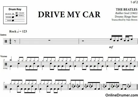 The beatles drive my car
