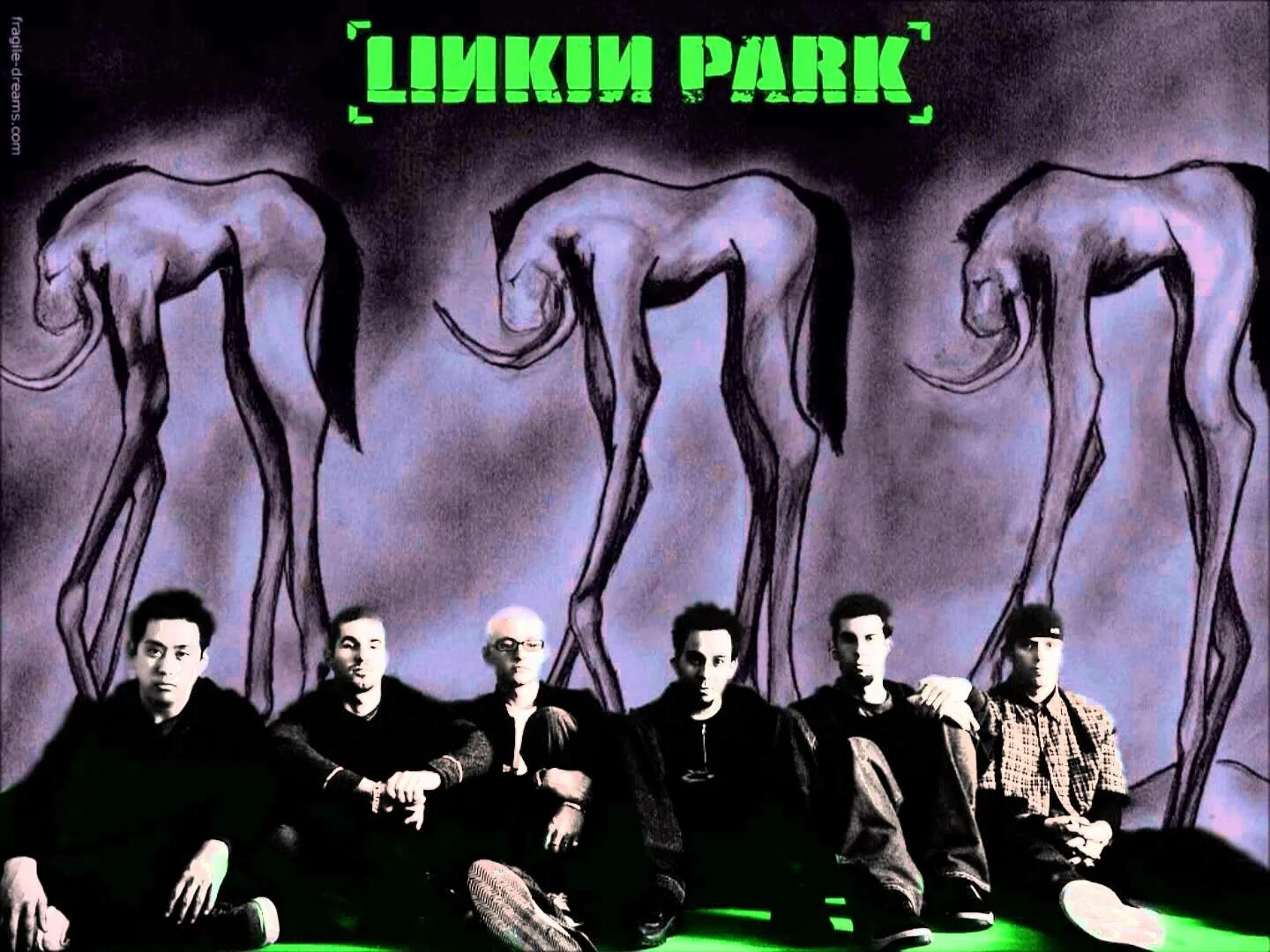Linkin park somewhere i belong. Линкин парк слоны. Линкин парк somewhere i. Картина из клипа линкин парк.
