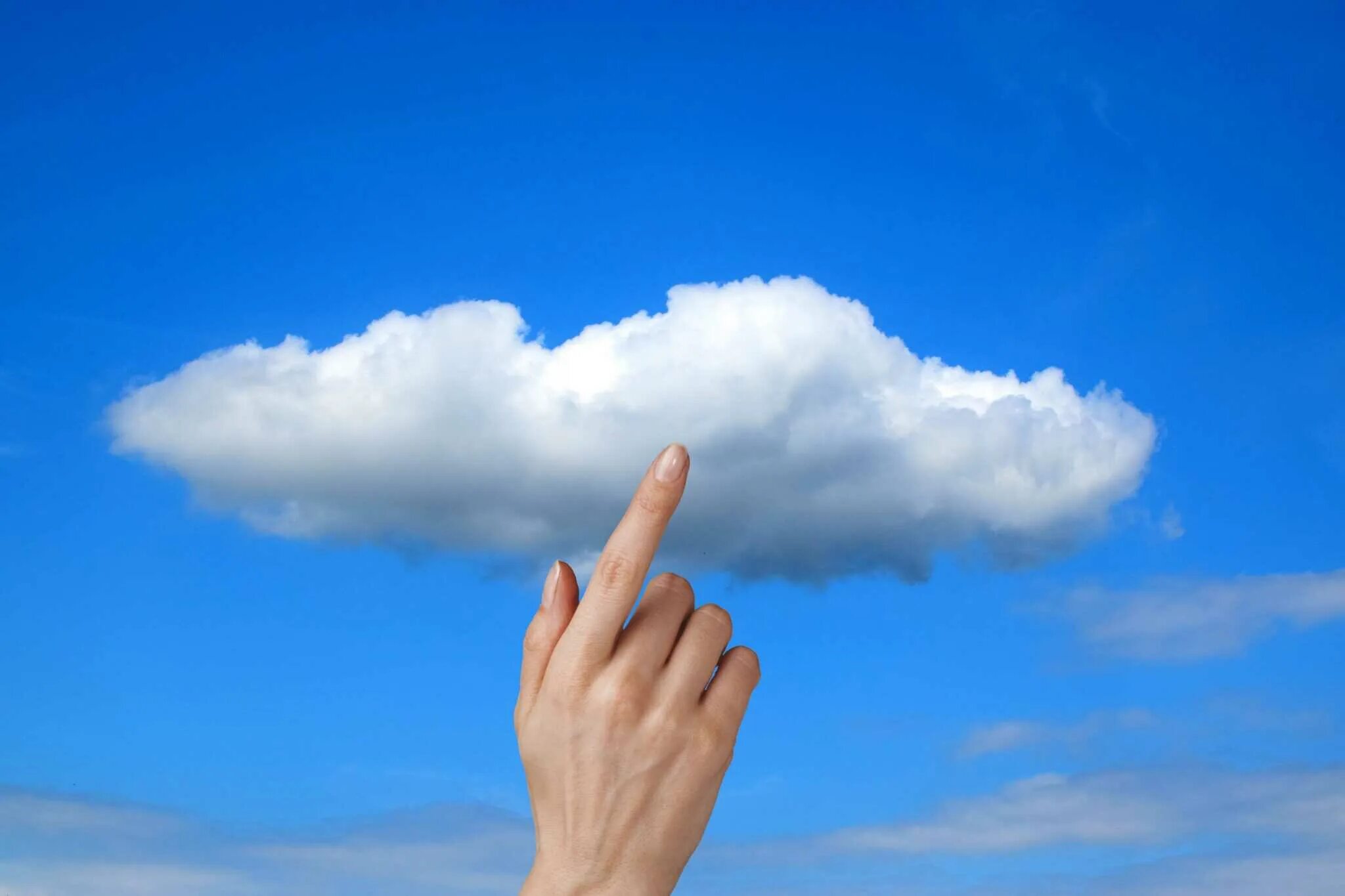 Passing cloud