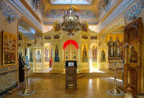 Описание церкви внутри