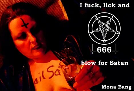 satan, Lucifer, Mona Bang, german, hell, bitch.