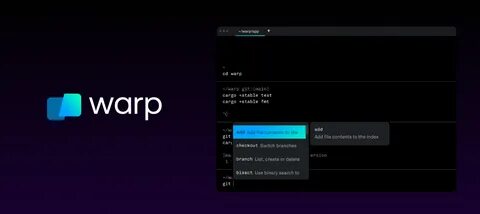 Warp: Терминал для современных разработчиков.