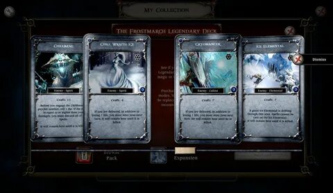 Legend deck