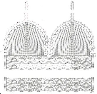 Вязаный лиф крючком.подборка со схемами-2.. обсуждение на liveinternet