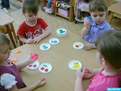 Познавательное развитие в средней группе детского сада