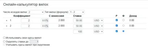 Проценты в коэффициенты калькулятор