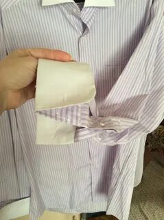 Стоявшую накрахмаленную рубашку