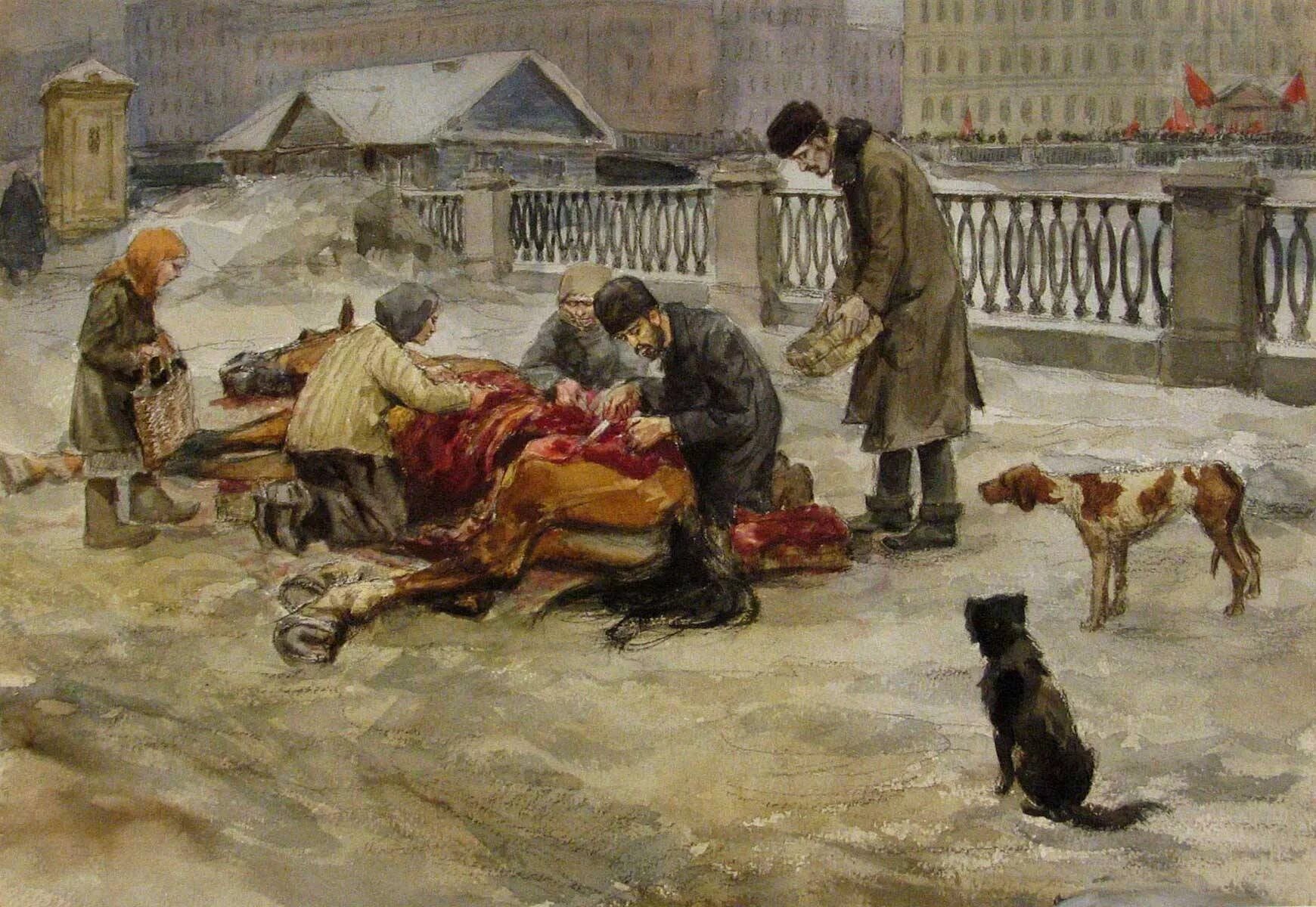 Голодающие художники картины