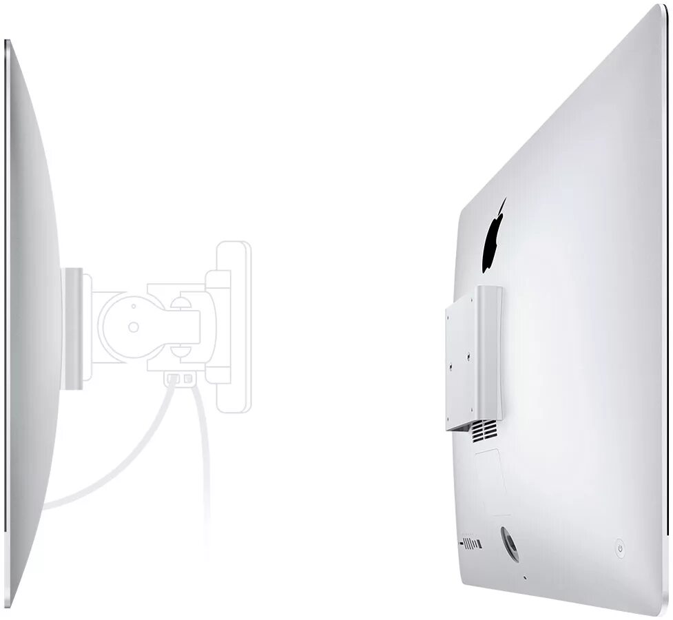 Моноблок vesa. Vesa imac 27. крепление vesa imac 27. кронштейн для imac 27. крепление на стену для imac.