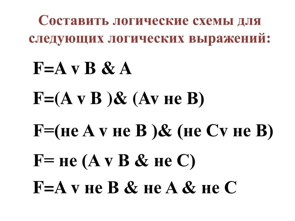 Выражению f av b. Логическая схема для логического выражения. Логическое выражение по схеме. Составить логическую схему для логического выражения: f=a v b & a. Составьте логическую схему для логического выражения: f= a верх b v (b v a)f.