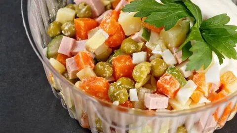 Оливье какие овощи