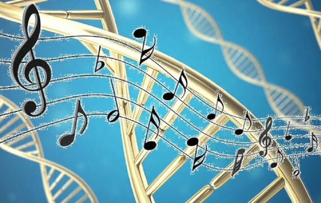 Музыкальное ДНК. Спираль музыкальных нот. Музыкальная молекула ДНК. ДНК музыка.