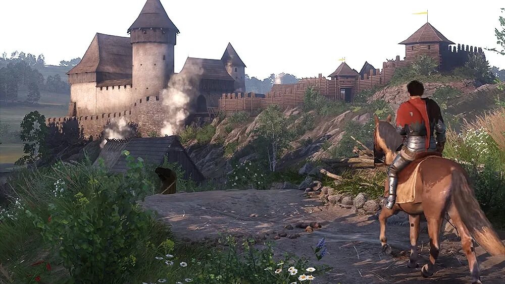 Кингдом кам деливеранс лучшая. Kingdom come deliverance города. Kingdom come deliverance замки. Средневековый город Kingdom come deliverance. Ратае Kingdom come deliverance.