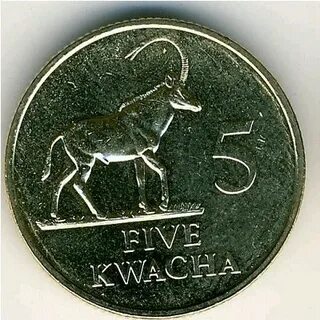Монета замбии 4