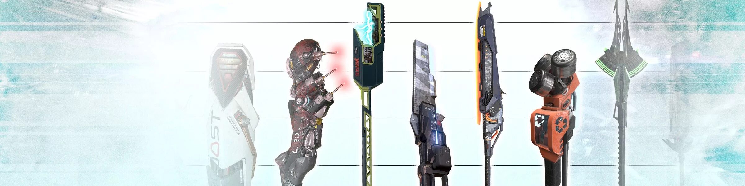 Weapons enemies