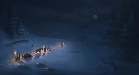 Night is come