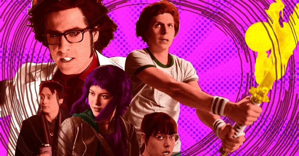 Скот перегрим. Скотт Пилигрим. Scott Pilgrim vs. the World.