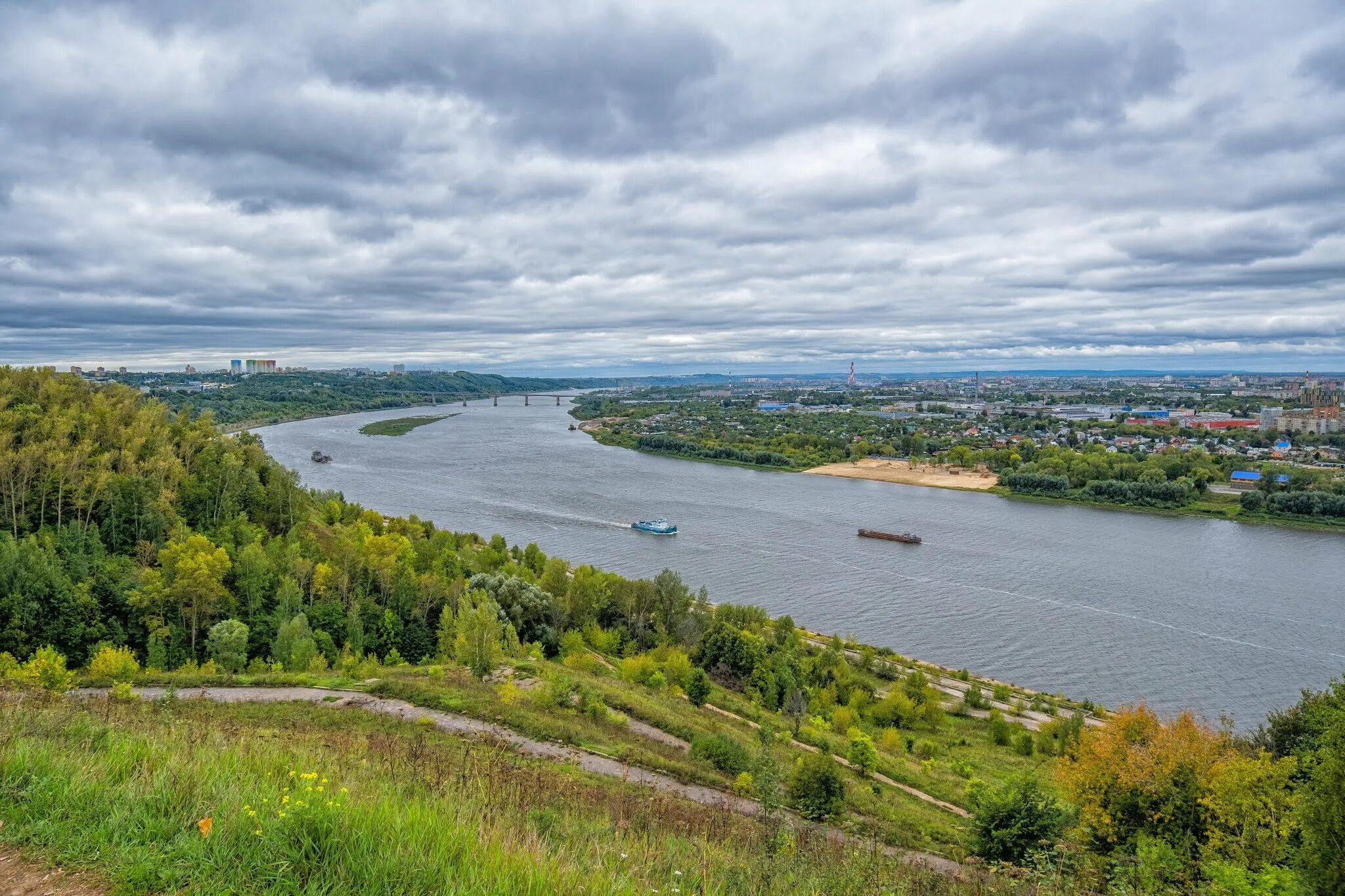 Река Ока Нижегородской области. Река Ока Егнышевка. Вид на реку Ока парк Швейцария. Кувардино Кстовский район.