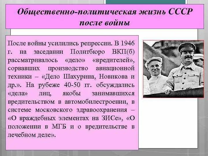 Послевоенное время план. СССР после Великой Отечественной войны 1945-1953. Политическая жизнь СССР после войны. Политическая жизнь 1945-1953. Общественно политическая жизнь СССР В 1945-1953.