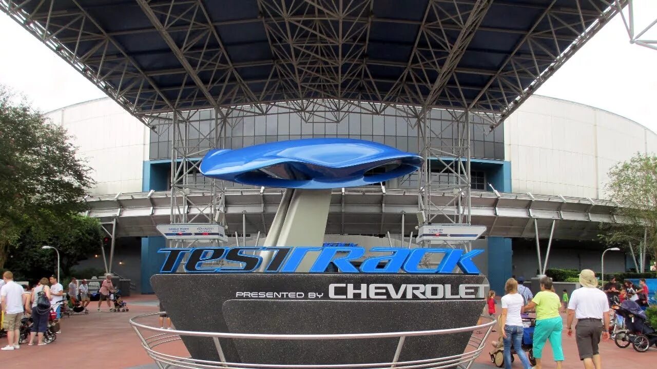 Test track. Test track Disney. Test track Disneyland. Test track Disney and Chevrolet.