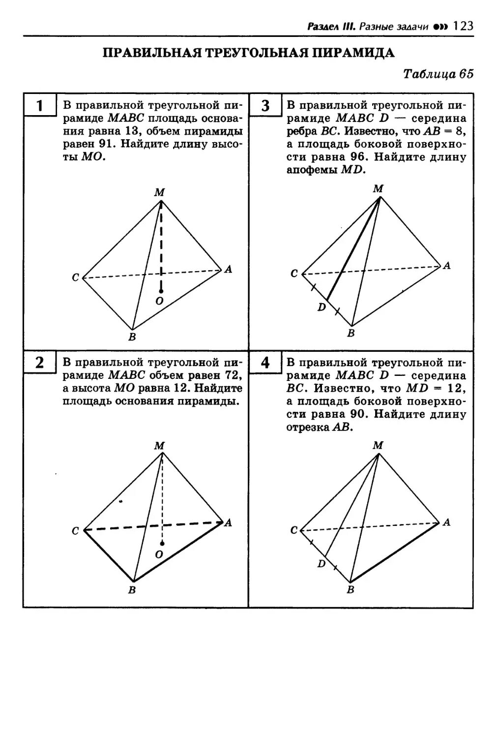 Правильная треугольная пирамида чертеж. Правильная треугольная пирамида на готовых чертежах. Правильная треугольная пирамида рисунок с обозначениями. Поавильная треуголтная пи.