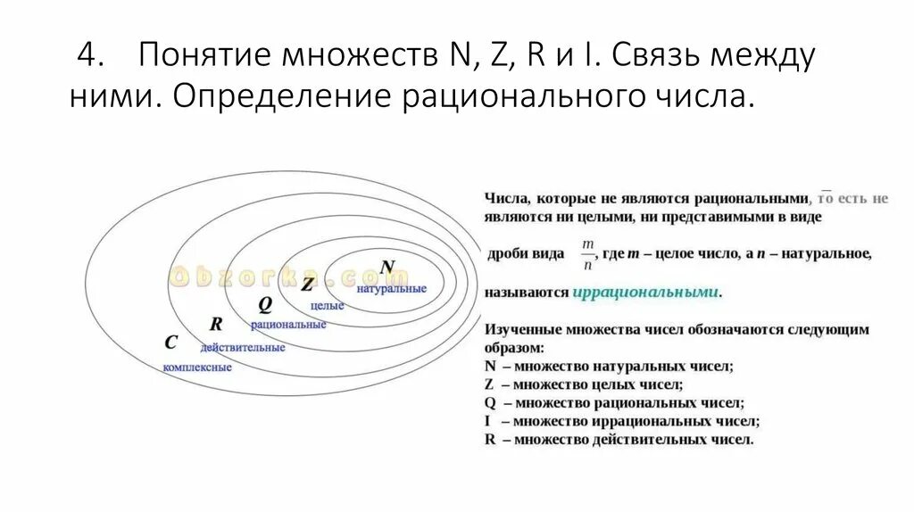 Множество количество. Понятие множества. Понятие числовых множеств. Понятие множества рациональных чисел.