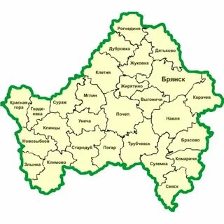 Регион брянской обл