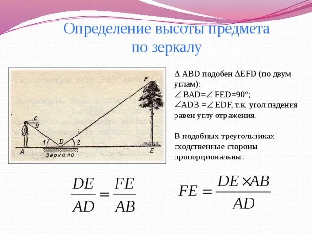 Определение высоты предмета геометрия. Как измерить высоту предмета. Определение высоты предмета. Измерение высоты предмета на местности. Измерительные работы на местности.