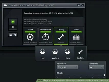 Nvidia shadow play