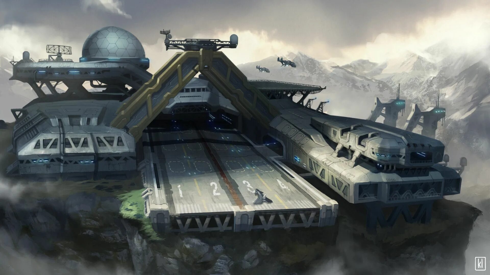 Base concept. Military base concept art космос. sci fi военная база. космическая база sci fi концепт. военная база sci fi арт.