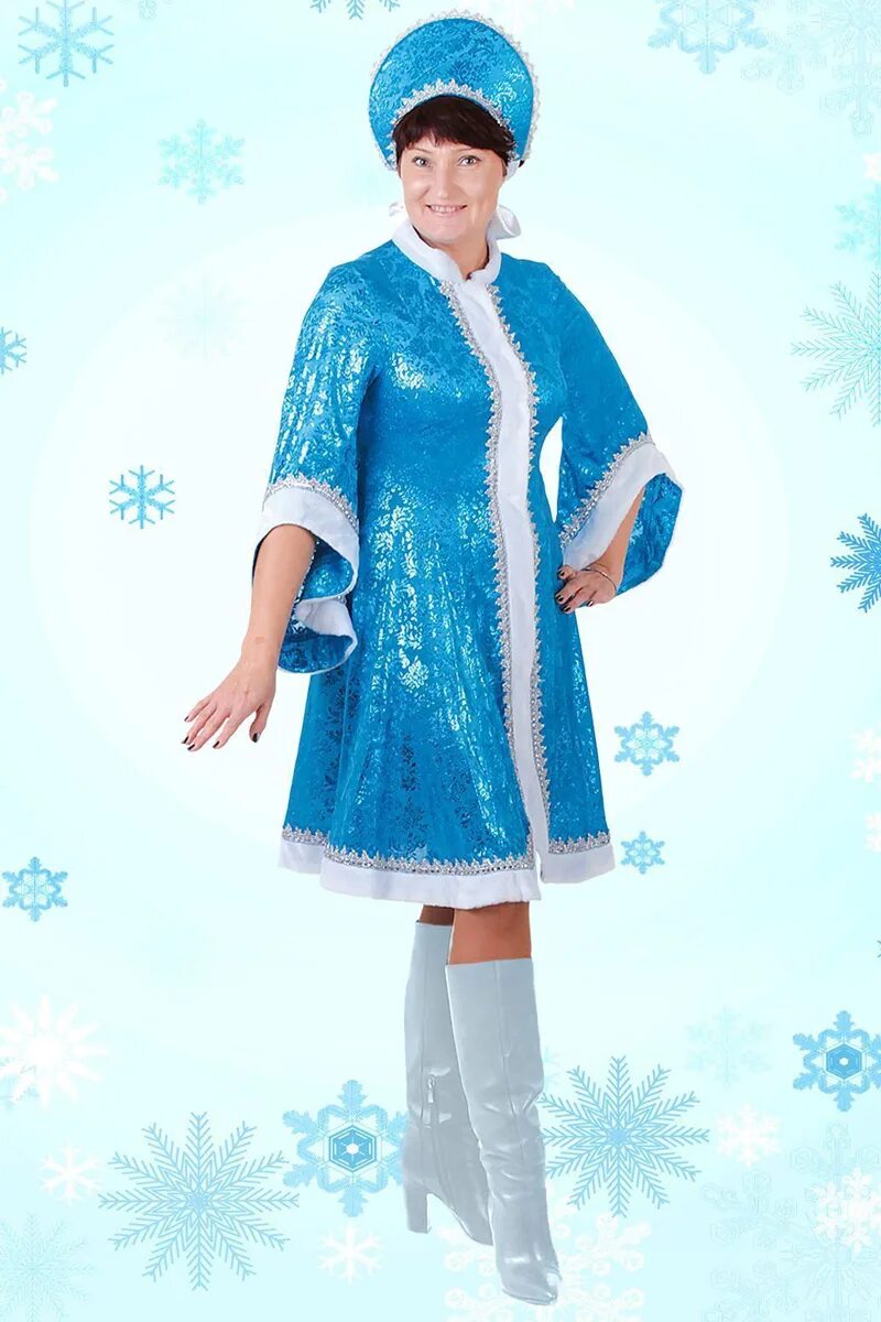 1114 карнавальный костюм "снегурочка царская" (платье, шапка) р. костюм снегурочки на прозрачном фоне. взрослый костюм снегурочки. снегурочка 54 размер. карнавальный костюм "снегурочка", боярская.