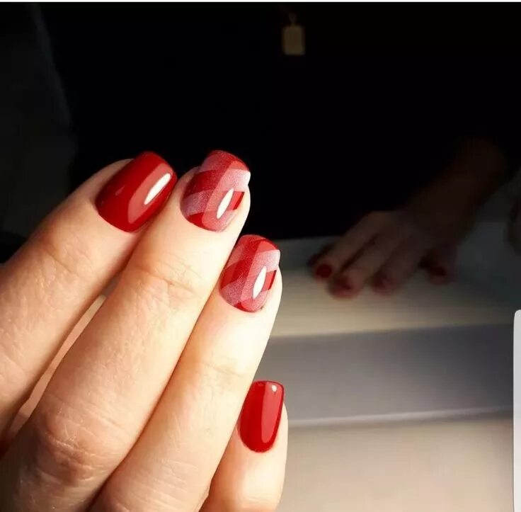 red manicure #red #manicure #love #nails #nailart #beautiful #gelnails #nail #ar