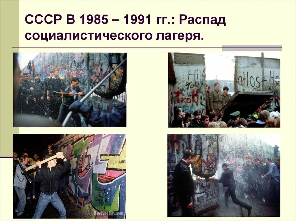 Распад мировой. СССР В 1985-1991 гг распад Социалистического лагеря. Распад стран Социалистического лагеря. Развал Социалистического лагеря. Распад мировой социалистической системы.