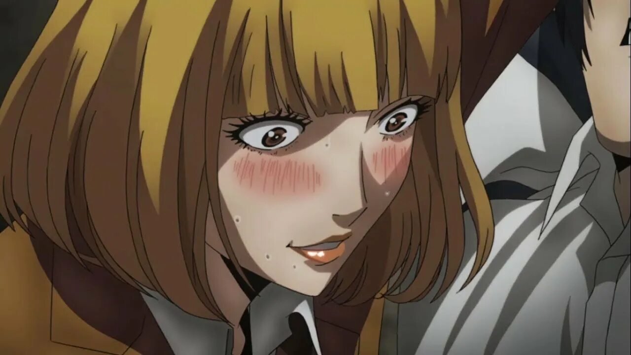 Prison school. Школа тюрьма хана мидорикава. хана мидорикава аниме. хана мидорикава поцелуй. prison school мейко.