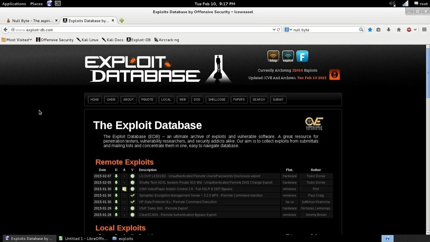 Post null. Exploit форум. Эксплоит nocom. Exploit database. Exploit DB.