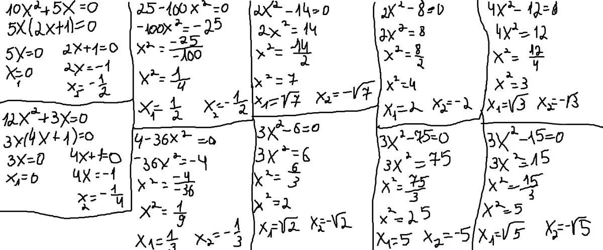 Х2 х 12 0 решите. 25-100х2 0. 4-36х2 0. 25-100x2 0. 36х²-25=0.