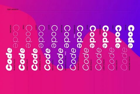 Coding fonts