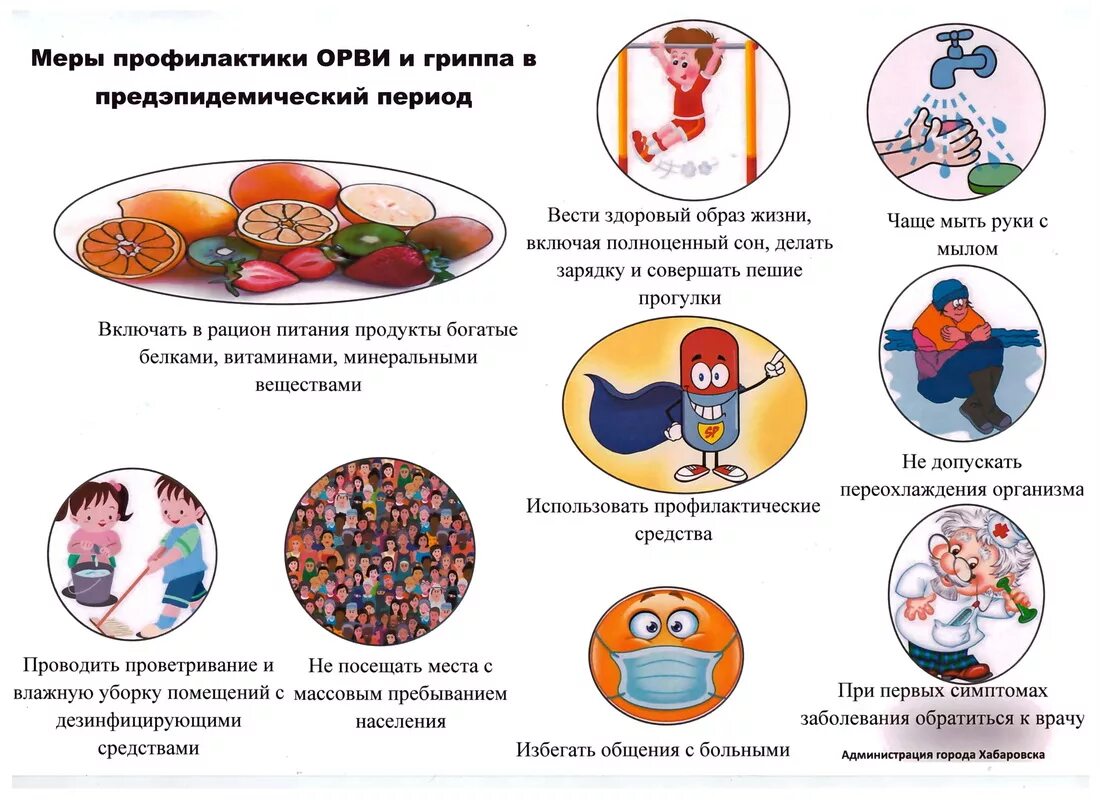 Неспецифическая профилактика гриппа