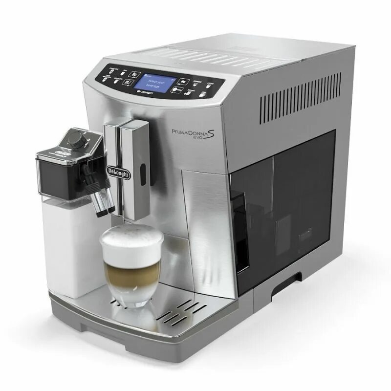 Кофемашина делонги эво. Delonghi Primadonna s EVO ECAM 510.55.M. Кофемашина de'Longhi Primadonna s EVO ECAM 510.55.M. Primadonna s EVO ECAM 510.55.M. Кофемашина Delonghi Примадонна EVO S.